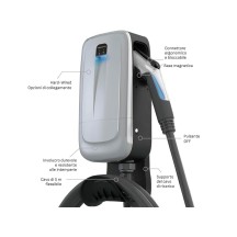 CARGADOR DE BATERÍAS DE COLUMNA SCHUMACHER PARA VEHÍCULOS HÍBRIDOS/ELECTRICOS SEV 455 32A MONOFÁSICO