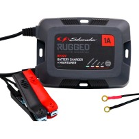 CARGADOR DE BATERÍAS + CARGA DE MANTENIMIENTO 6-12V 1A RUGGED SPX 457 SCHUMACHER