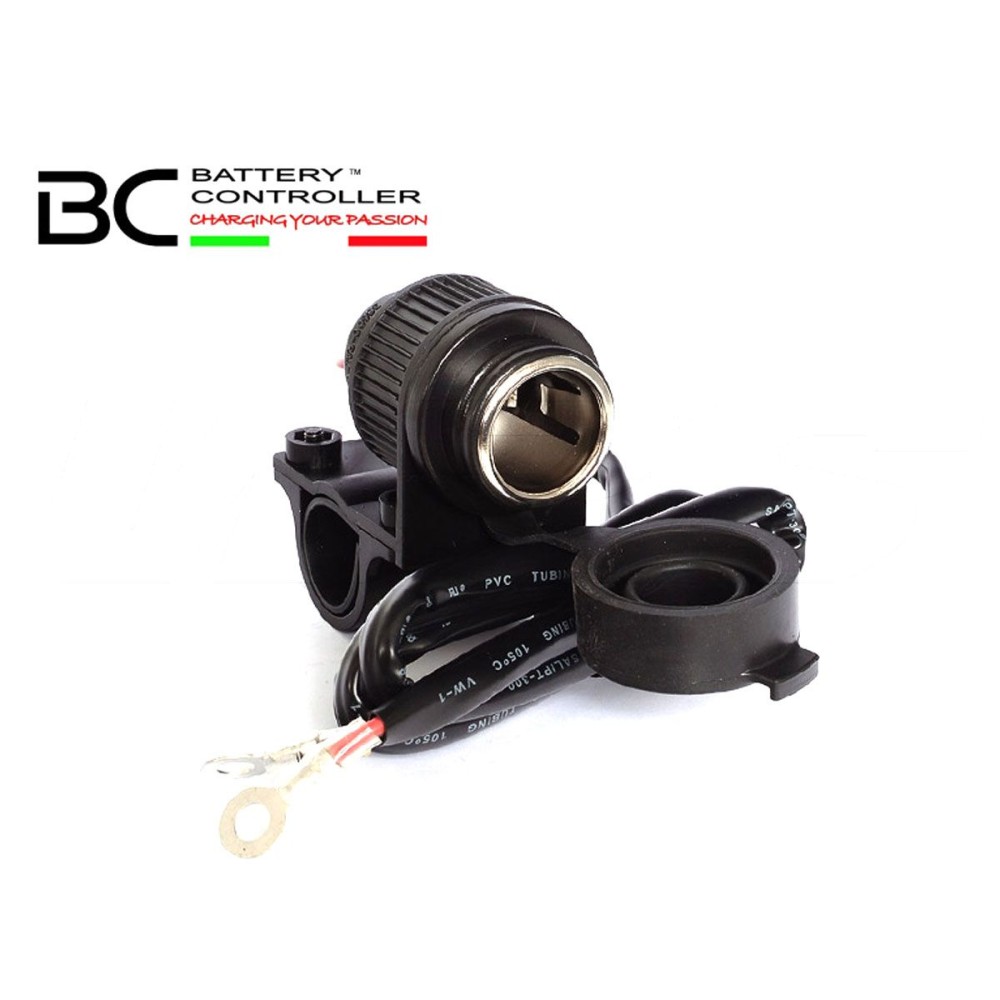 CARGADOR DE BATERÍA DE VIAJE / ENCENDEDOR DE CIGARRILLOS CONTROLADOR DE BATERÍA BC 12V