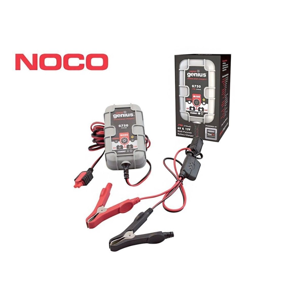 GENIO G750EU 0.75A CARGADOR DE BATERÍA DE 220V