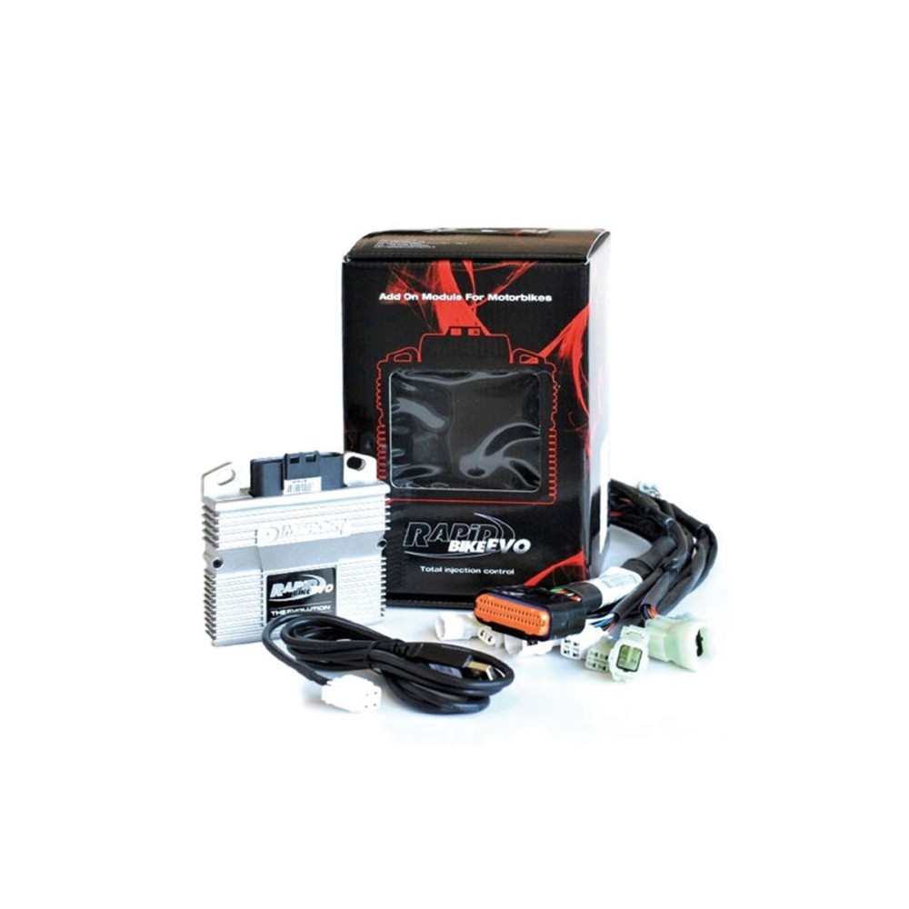 UNIDAD DE MANDO RÁPIDO PARA BICICLETA EXCLUSIVA EVO + KIT DE CABLEADO TRIUMPH STREET TRIPLE 765 / S / R / RS 2020-2023