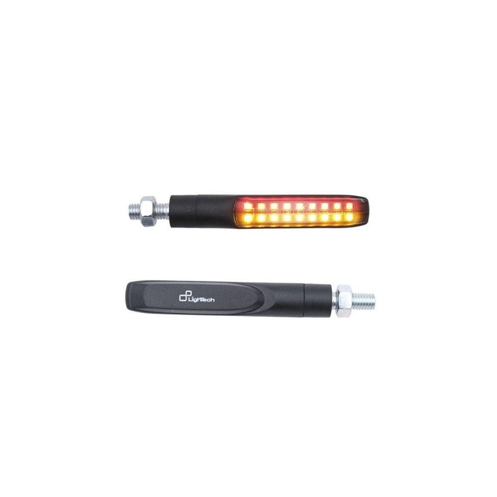 FLECHAS + LUZ ROJA TRASERA + LUZ DE FRENO E8 LIGHTECH YAMAHA TRACER 7 / GT 2020-2024
