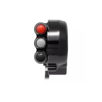 COMANDO DE GAS CON SOPORTE DE BOTÓN A JETPRIME APRILIA TUONO V4 / RR / RF / FACTORY 2021-2024