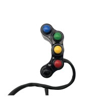 PLACA DE PULSADORES IZQUIERDA STRADA WRS 8 BOTONES DUCATI PANIGALE V4 R 2019-2020