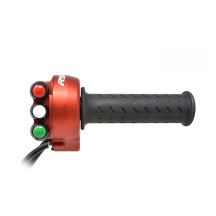 CONTROL DEL ACELERADOR ROJO CON PANEL DE BOTONES JETPRIME APRILIA RS 660 / TUONO 660 2020-2021
