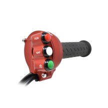 CONTROL DEL ACELERADOR ROJO CON PANEL DE BOTONES JETPRIME APRILIA RS 660 / TUONO 660 2020-2021