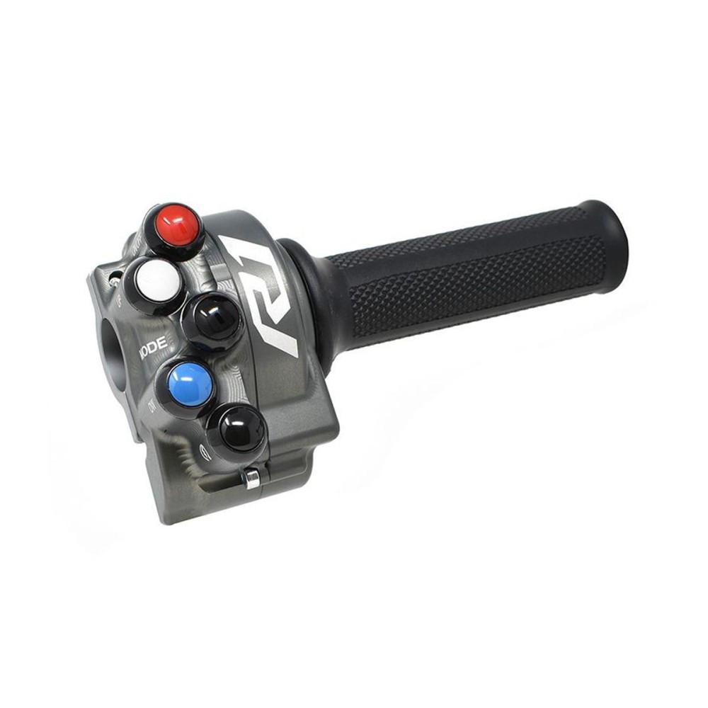COMANDO DE GAS CON JETPRIME DE TITANIO DE PULPA INTEGRADA YAMAHA R1 / M 2020-2022