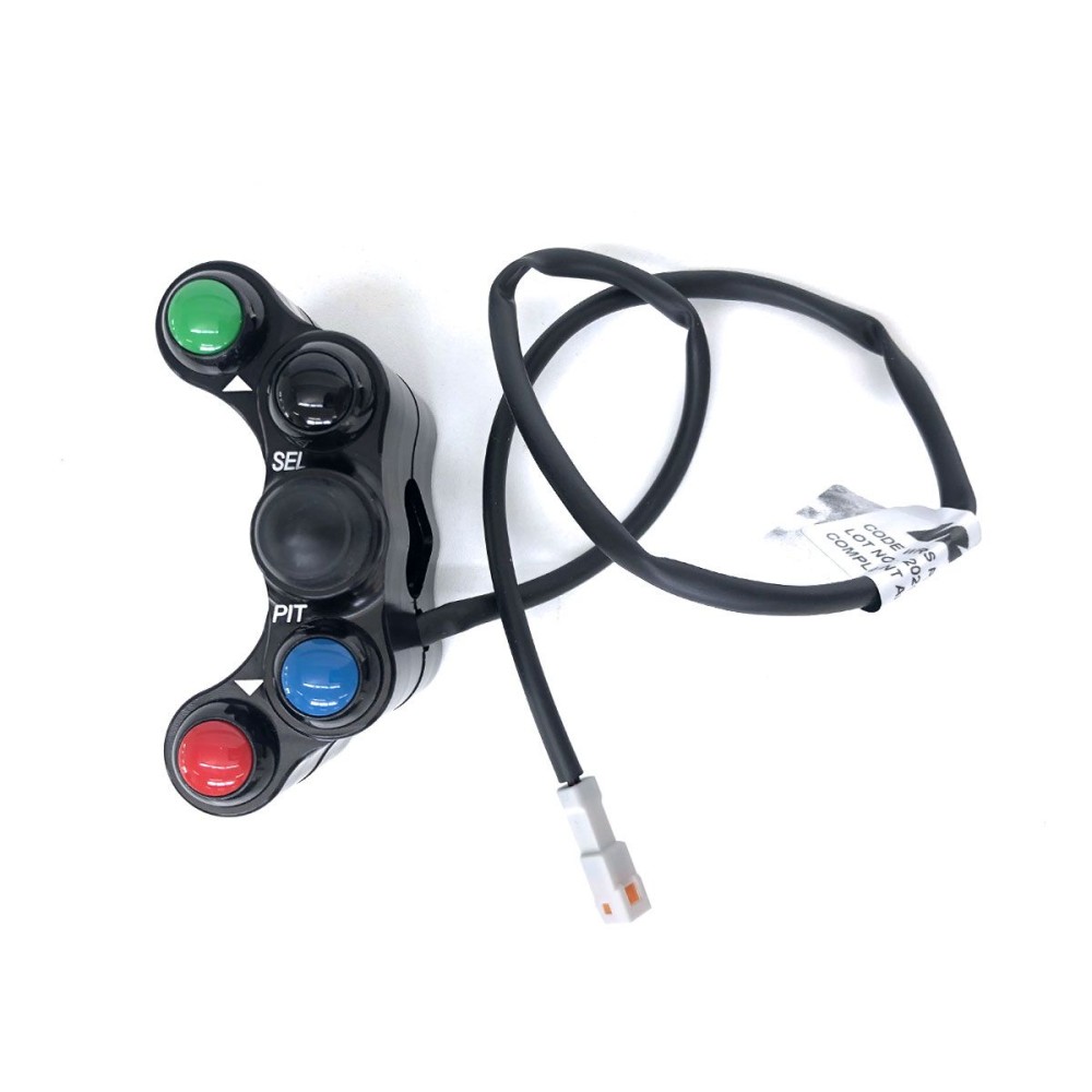 BOTONERA IZQUIERDA RACING WRS 4 BOTONES KAWASAKI NINJA 400 2018-2022