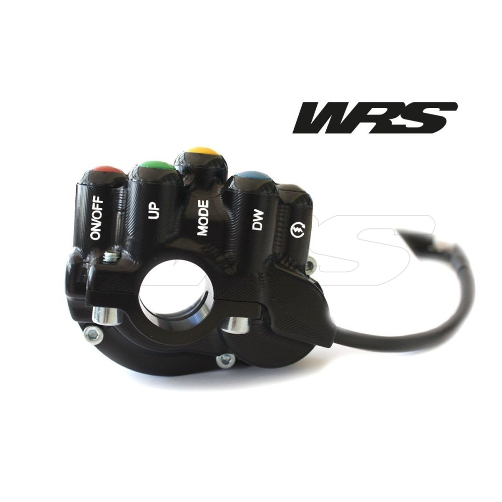 BOTONERA DERECHA WRS 5 BOTONES YAMAHA R1 2020-2022 BOTONERA DERECHA WRS 5 BOTONES YAMAHA R1 2020-2022