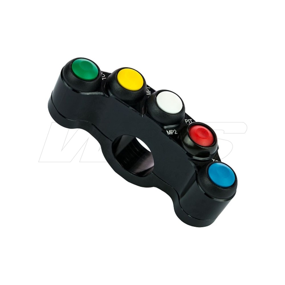 PANEL DE 5 BOTONES PERSONALIZABLE ACCOSSATO LADO DERECHO/IZQUIERDO