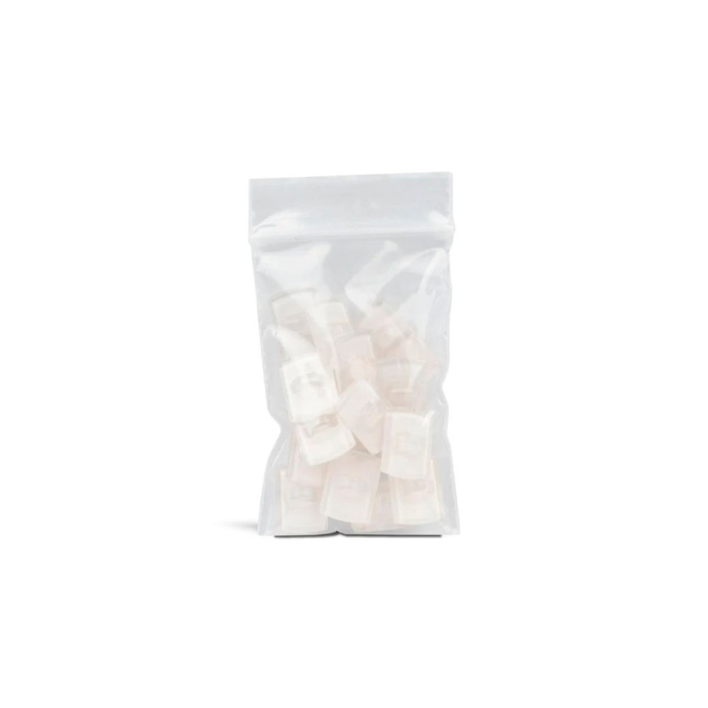 ANILLOS ADHESIVOS TRANSPARENTES PARA FIJACIÓN SLACKER 20 UDS.