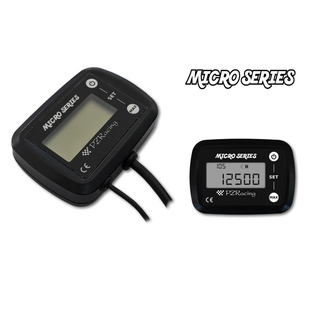 INDICADOR UNIVERSAL DE TEMPERATURA Y VELOCIDAD DEL MOTOR SERIE MULTI MICRO PZRACING