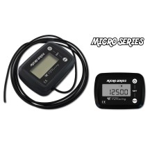 RPM RP1000 SERIE MICRO TACOMETRO DIGITAL Y CONTADOR DE HORAS PZ RACING UNIVERSAL