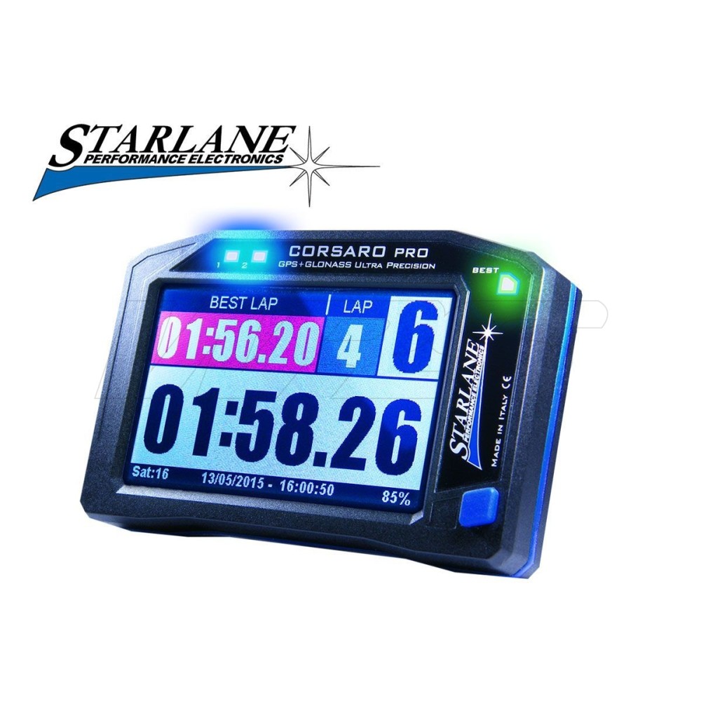 GPS CRONÓMETRO STARLANE CORSARO PRO PANTALLA TÁCTIL SUZUKI GSX-R 600 1995-2019