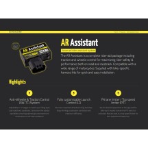 UNIDAD DE CONTROL ASISTENTE HEALTECH AR + KIT ARNÉS YAMAHA FZ8 NAKED - ABS 2010-2015