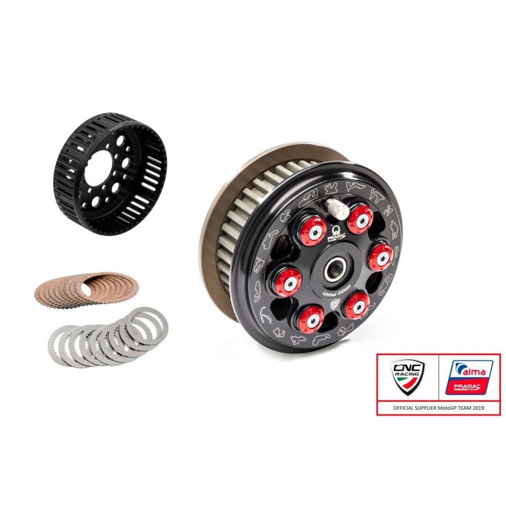 EMBRAGUE COMPLETO MASTER TECH PRAMAC 48 SINTERIZADO CNC RACING DUCATI MONSTER S4R S 2006-08
