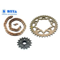 KIT TRANSMISION SITTA PITCH 520 DID HONDA 250 CR 250 R 86