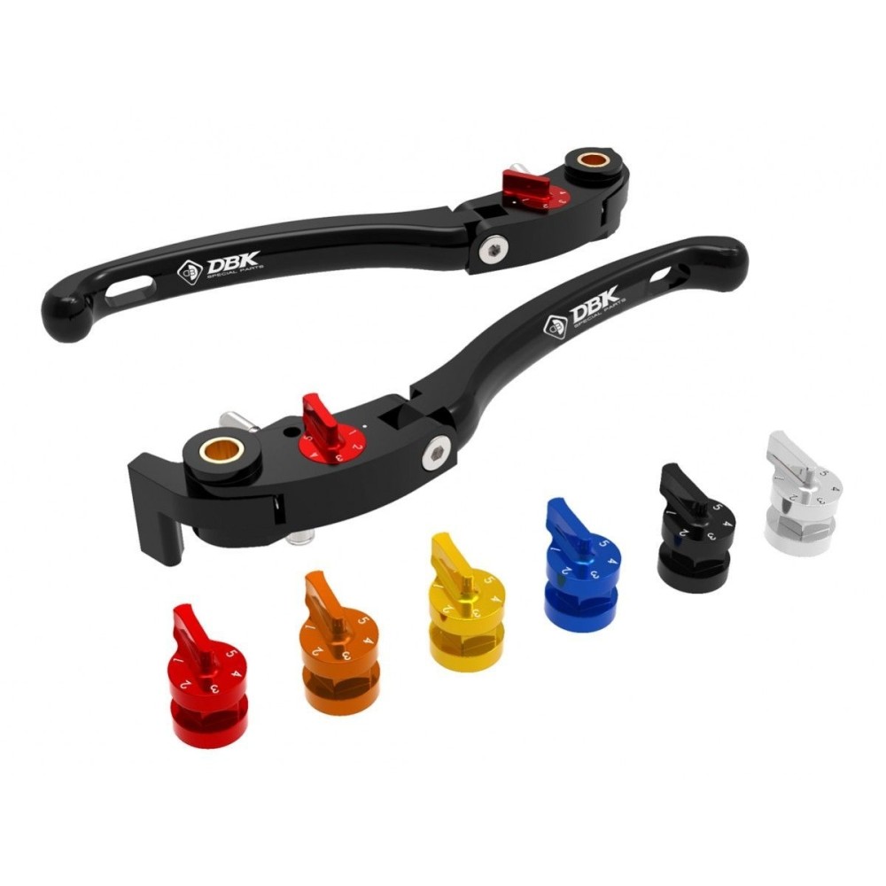 PAR DE MANETAS DE FRENO / EMBRAGUE DBK ECO GP1 DUCATI STREETFIGHTER V2 2022-2024