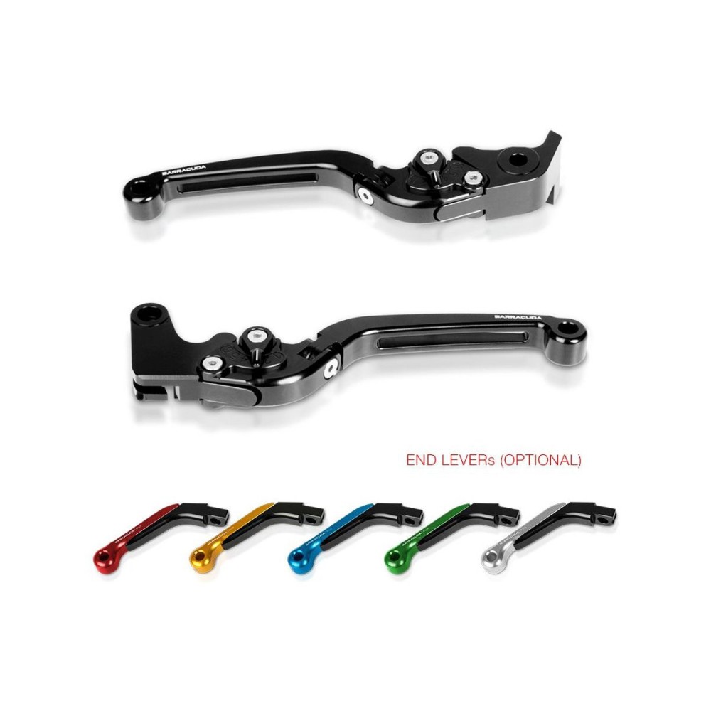 KIT DE PALANCA DE FRENO-EMBRAGUE BARRACUDA YAMAHA R6 2017-2022