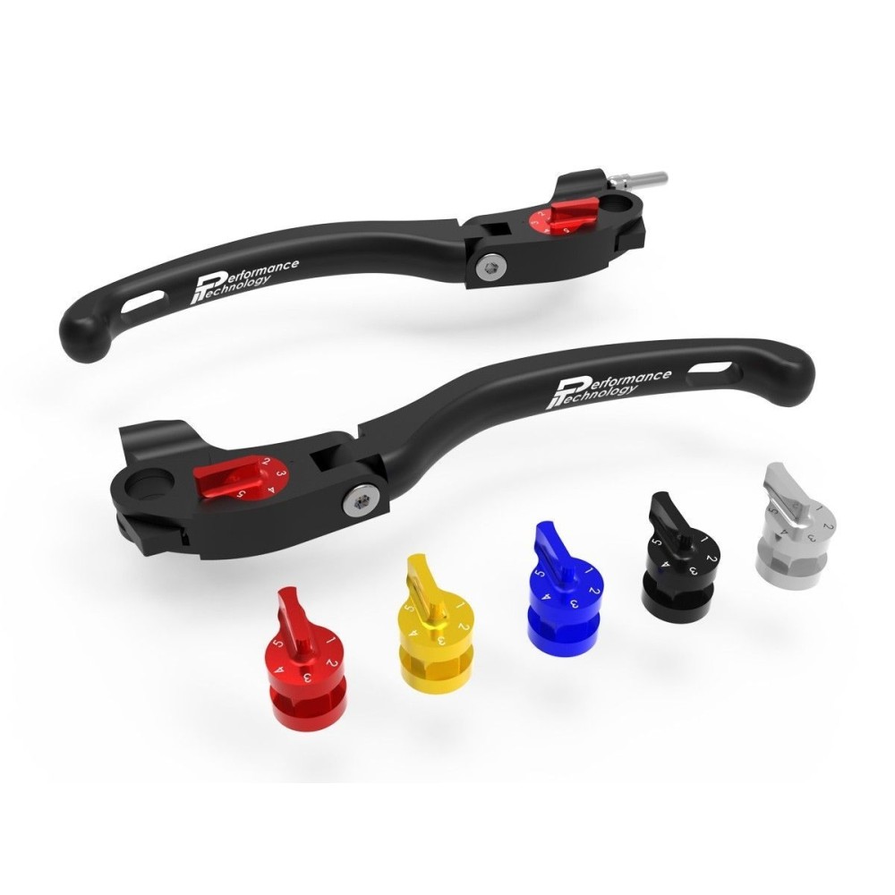 PAREJA DE MANETAS DE FRENO / EMBRAGUE AJUSTABLES ECO GP1 PT DUCATI DESERT X 2022