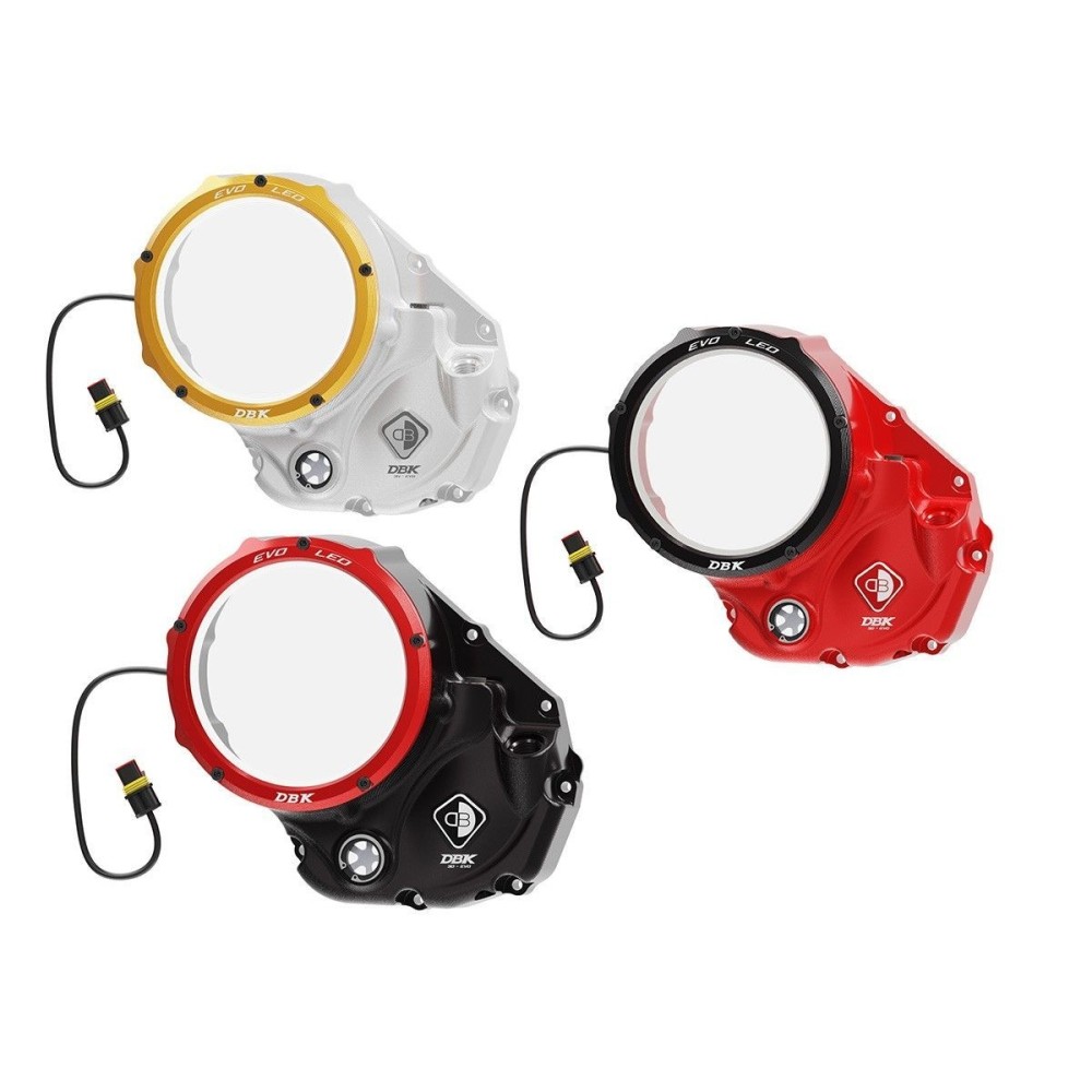 CUBIERTA DE EMBRAGUE TRANSPARENTE LED DBK EVO DUCATI MULTISTRADA 1200 / S / PP 2010-2014