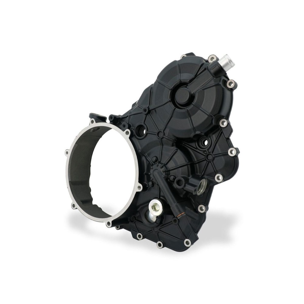 KIT DE TRANSFORMACIÓN TAPA EMBRAGUE NEGRA CNC RACING DUCATI MULTISTRADA V4 / S / PIKES PEAK 2021-2024