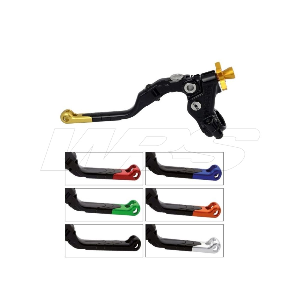 MANDO DE EMBRAGUE ACCOSSATO REVOLUTION CON PUÑO DE PULSERA DE COLOR TITANIO Y REGULADOR