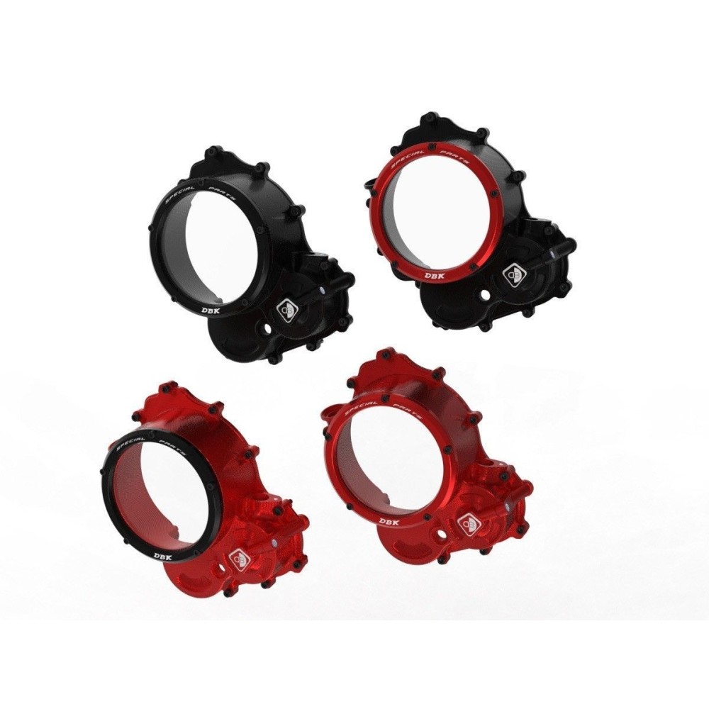 TAPA DE EMBRAGUE TRANSPARENTE 3D-EVO DBK DUCATI HYPERMOTARD 698 MONO / RVE 2024