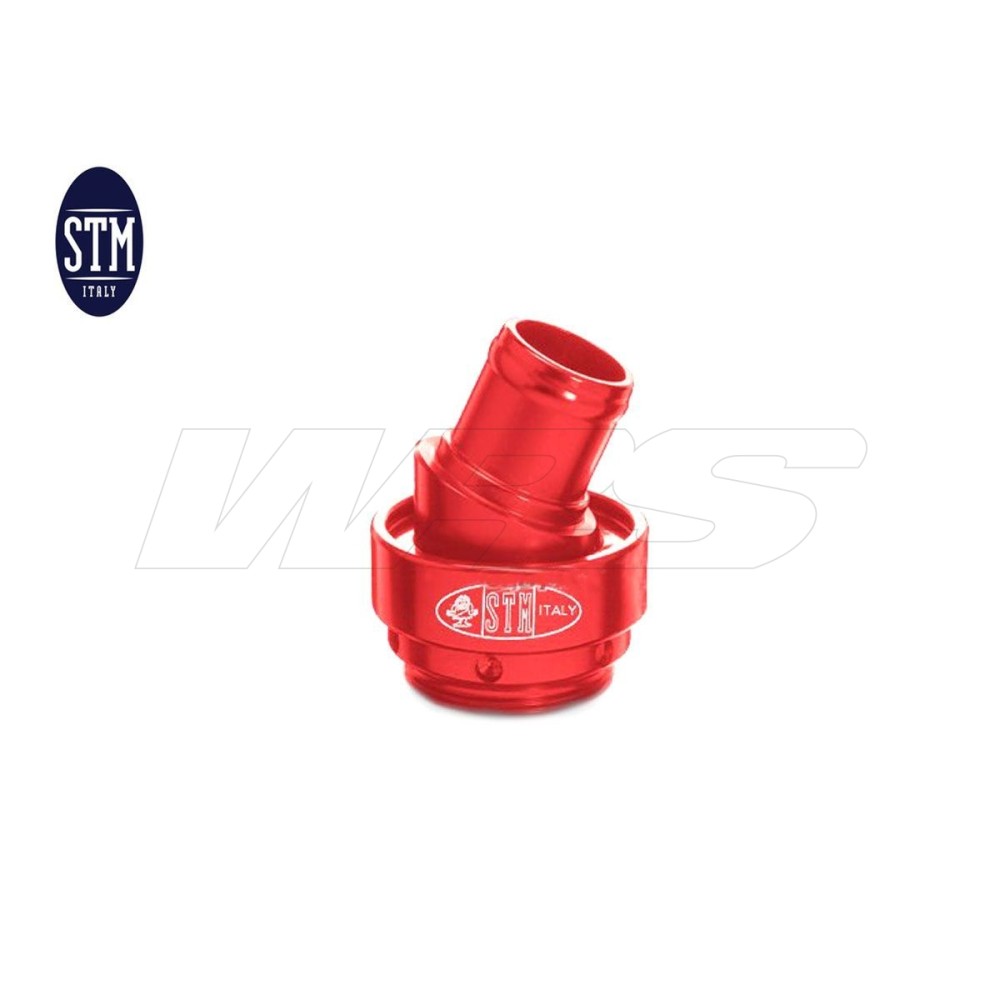 RESPIRADERO DE ACEITE VERSIÓN STM ROJO RACING DUCATI HYPERMOTARD / MULTISTRADA / MONSTER
