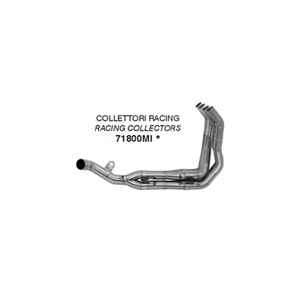 COLLECTOR DE CARRERAS ARROW INOXIDABLE KAWASAKI NINJA 1100 SX 2025
