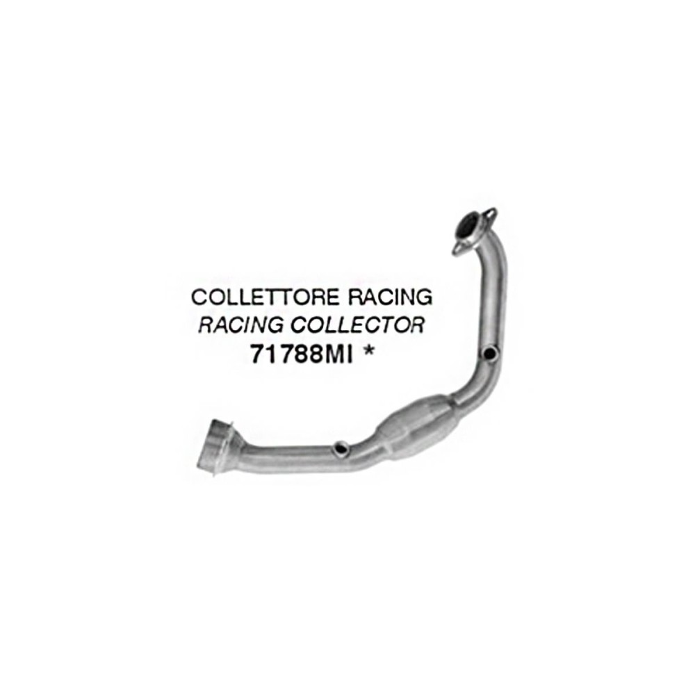 COLECTOR DE CARRERAS DE ACERO INOXIDABLE ARROW KTM DUKE 390 2024