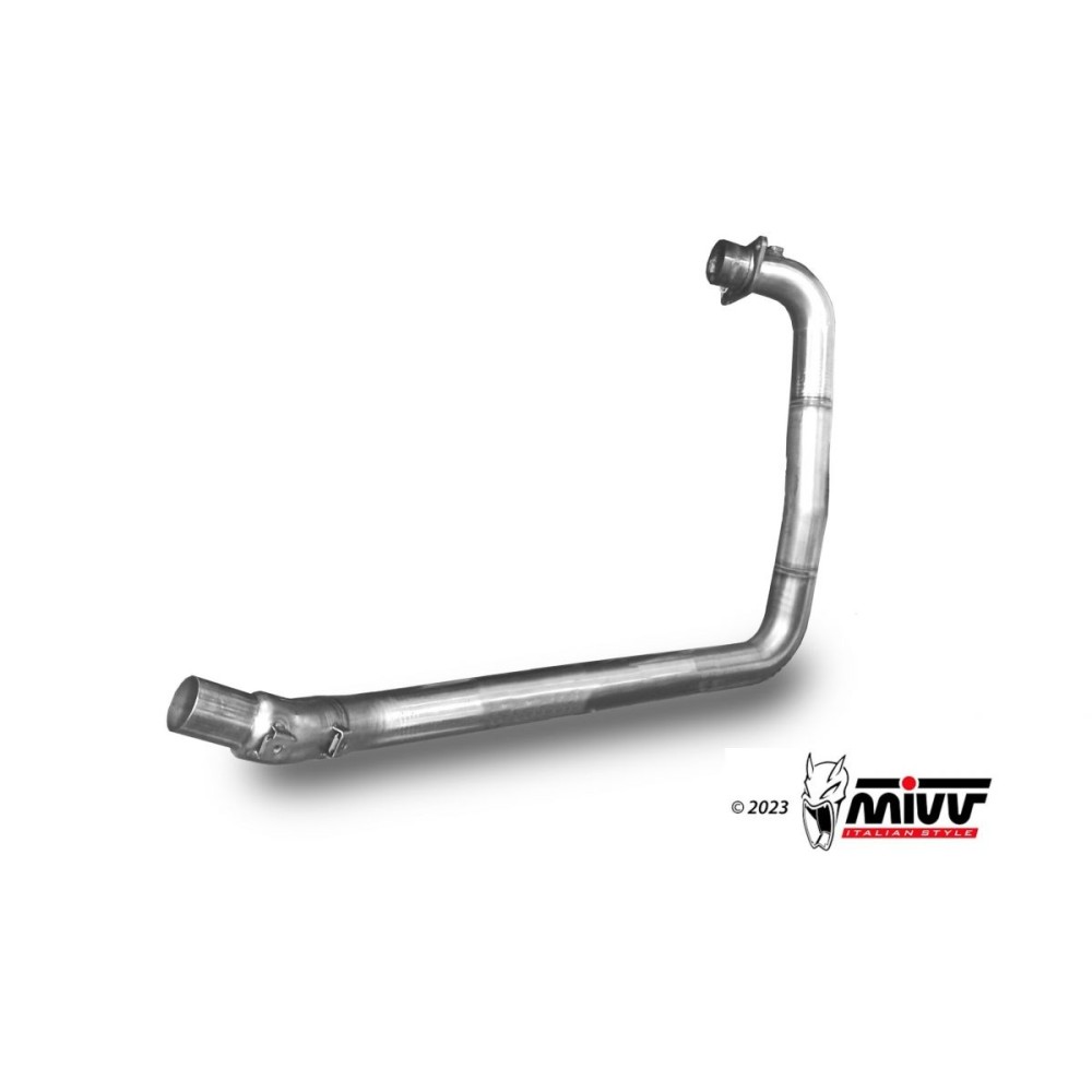 TUBO ELIMINADOR DE CATALIZADOR MIVV ROYAL ENFIELD 411 SCRAM 2022-2024