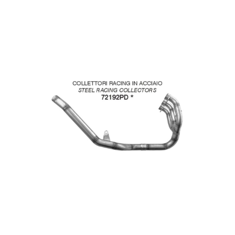 COLECTORES DE CARRERAS DE ACERO INOXIDABLE ARROW TRIUMPH TIGER 850 / 900 2020-2023