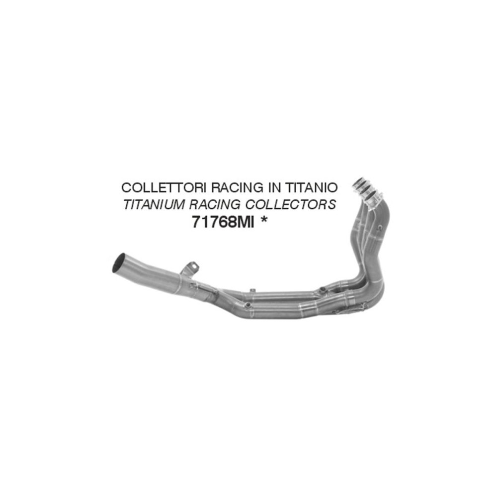 COLECTOR DE CARRERAS DE TITANIO COMPLETO ARROW BMW S 1000 RR 2019-2024