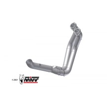 B.037.C1 DESCATALIZADOR ACERO INOXIDABLE MIVV BMW F 900 XR 2020-2024