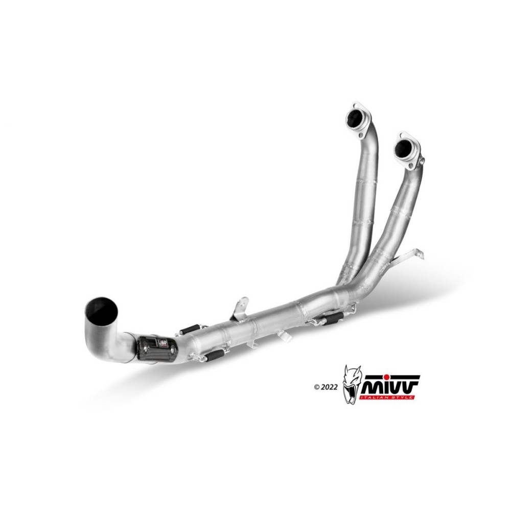 DESCATALIZADOR ACERO INOXIDABLE MIVV APRILIA TUAREG 660 2022-2024
