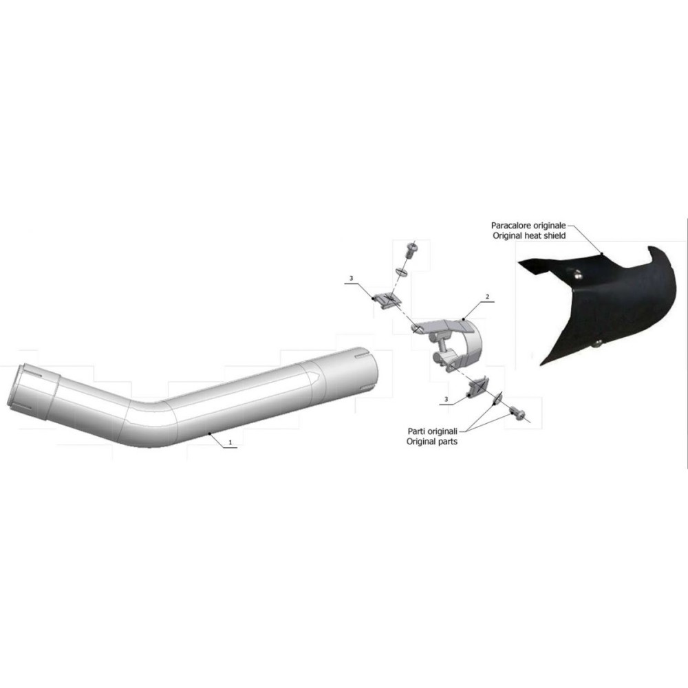 DESCATALIZADOR MIVV SPORT STANDARD ACERO INOXIDABLE BENELLI LEONCINO 500 2017-2024 USATO