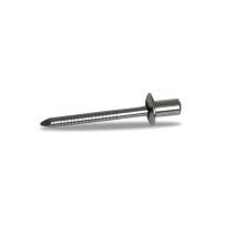 RECAMBIO REMACHE AKRPOVIC DIAMETRO 4.7MM LARGO 10.5MM PLATA