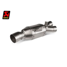 RACOR DE ACERO INOXIDABLE AKRAPOVIC TRACK DAY NO HOMOLOGADO YAMAHA R6 2008-2025