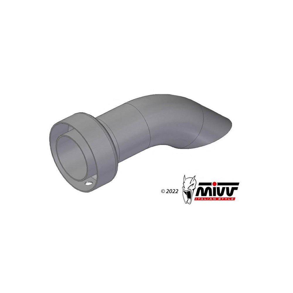 50.DK.187.0 DB ASESINO ACERO INOXIDABLE MIVV SILENCIADORES YAMAHA TENERE 700 2019-2024