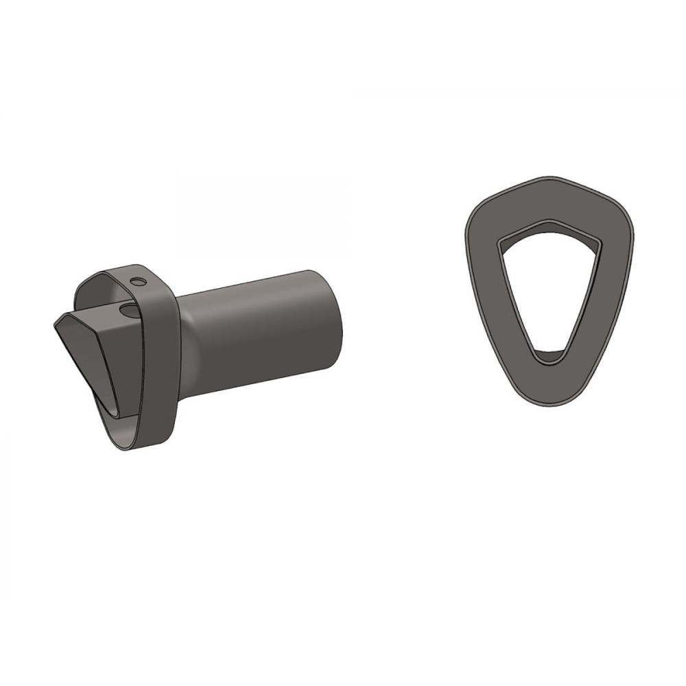 DB KILLER PARA SILENCER KONIX EVO / FORCE EVO INOX SPARK TRIUMPH STREET TRIPLE 765 RS / R / MOTO2 2023-2024