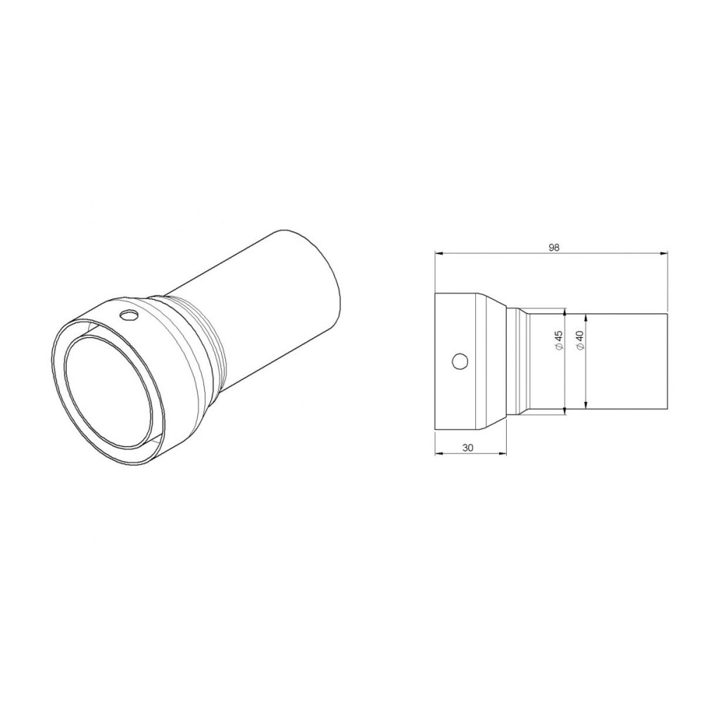 DB KILLER PARA SPARK NATURAL INOX MOTO GP SILENZERS