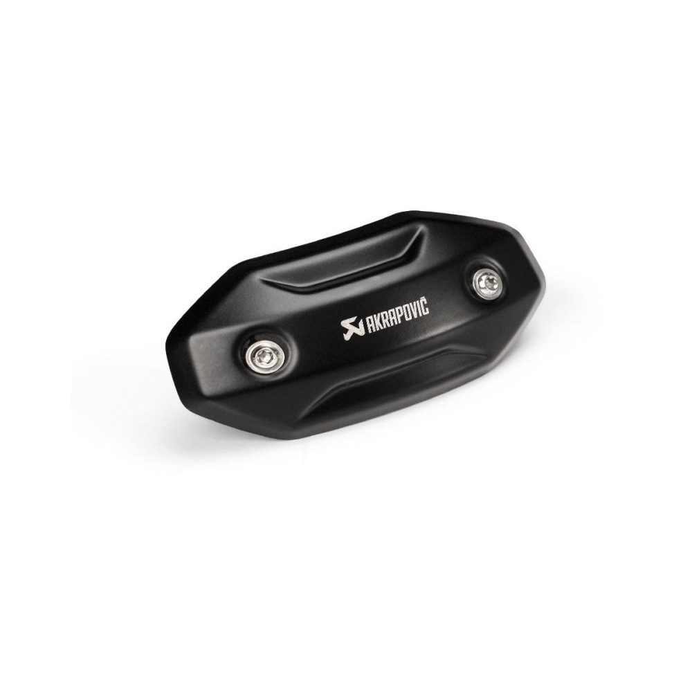 ESCUDO TÉRMICO DE ACERO INOXIDABLE NEGRO AKRAPOVIC TRIUMPH TRIDENT / TIGER SPORT / DAYTONA 660 2022-2024