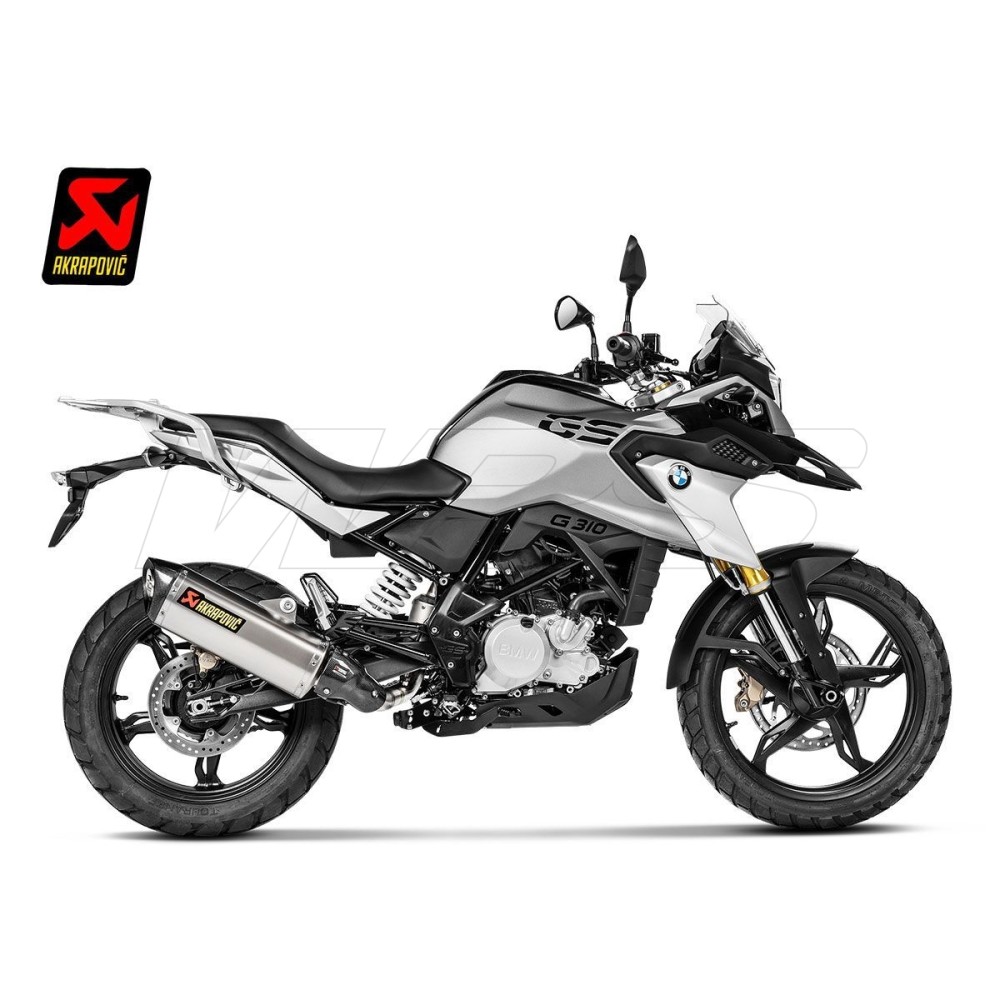 ESCUDO TÉRMICO DE CARBONO AKRAPOVIC BMW G 310 R / GS 2017-2024