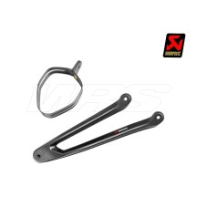 EL SOPORTE DE CARBONO ELIMINA EL ESTRIBO DEL PASAJERO AKRAPOVIC KAWASAKI ZX-10 R 2016-2018