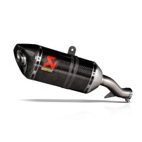 CARBONO DE CARBONO AKRAPOVIC DESCARGADO DE CARBONO APROBADO POR EL TERMINAL HONDA NX 500 2024-2025