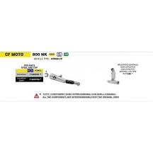 TERMINAL A FAVOR DE LA RAZA NICHROM ARROW CFMMOTO 800 NK 2023-2025