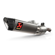 TERMINAL DE ESCAPE DE TITANIO APROBADO POR AKRAPOVIC BMW F 900 R / XR 2020-2025
