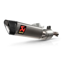 TERMINAL DE ESCAPE DE TITANIO APROBADO POR AKRAPOVIC BMW F 900 R / XR 2020-2025