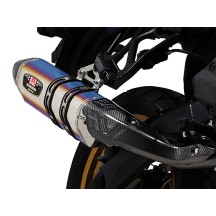 TITANIO AZUL-CARBONO TITANON R-77J JMCA YOSHIMURA SUZUKI V-STROM 800 DE / SE 2023-2025